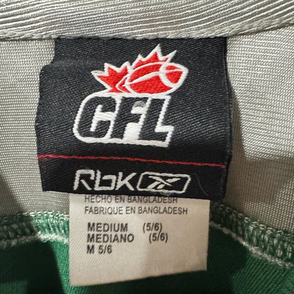 Saskatchewan Rough Riders CFL Football Jersey - Picture 3 of 8